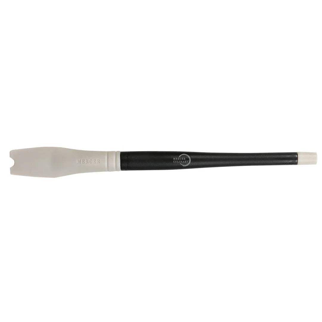 Mercer M35604 Silicone Plating Brush, 3/4" Head, 7-5/8" Length, 480°F (250°C), Color‑Coded Tip