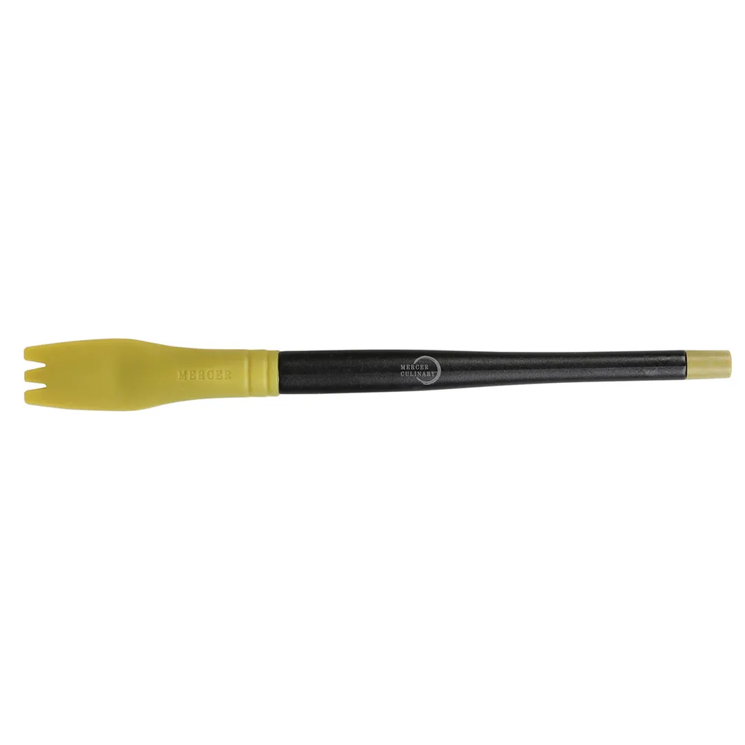 Mercer M35605 Silicone Brush, 3/4" / 7‑5/8" Size, 3mm Lancet, 480°F Food‑Safe, Color‑Coded Handle