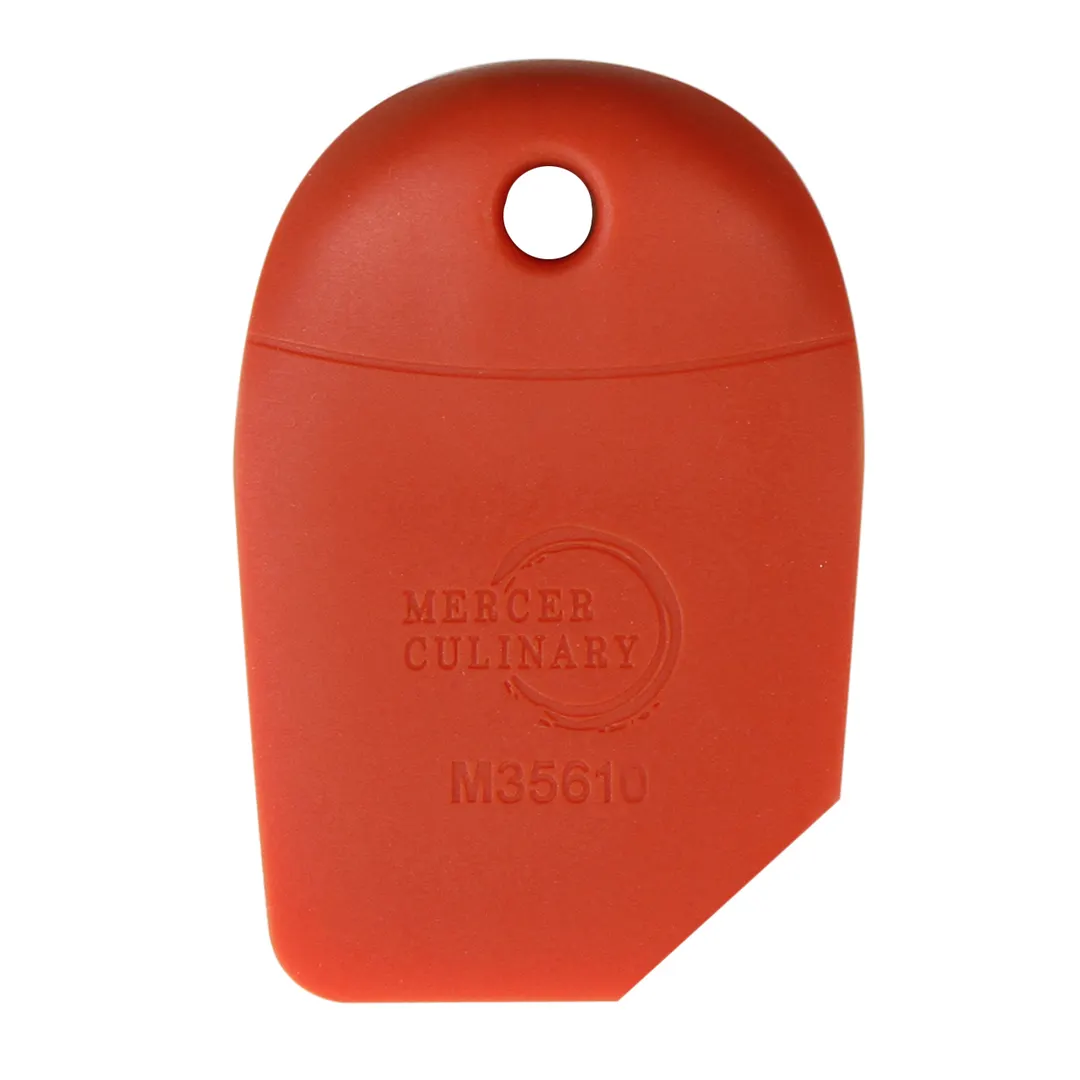 Mercer M35610 Silicone Wedge, 45°, 3/4" x 2-1/2" (2-1/4" Tip), 480°F Heat-Resistant, Dishwasher Safe