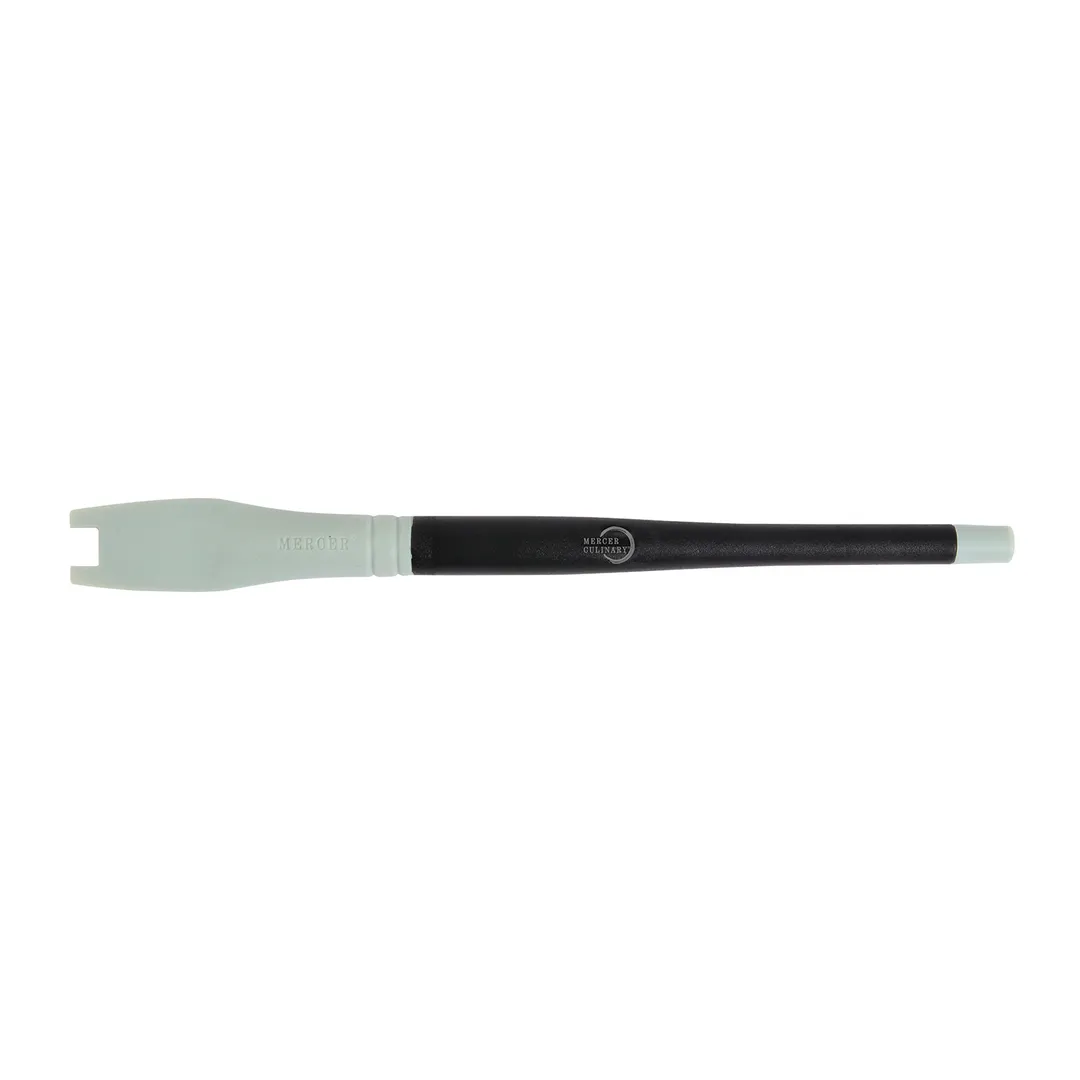 Mercer M35616 Plating Brush – 7‑5/8" Length, 3/4" Silicone Head, 480°F (250°C) Safe, Dishwasher Safe