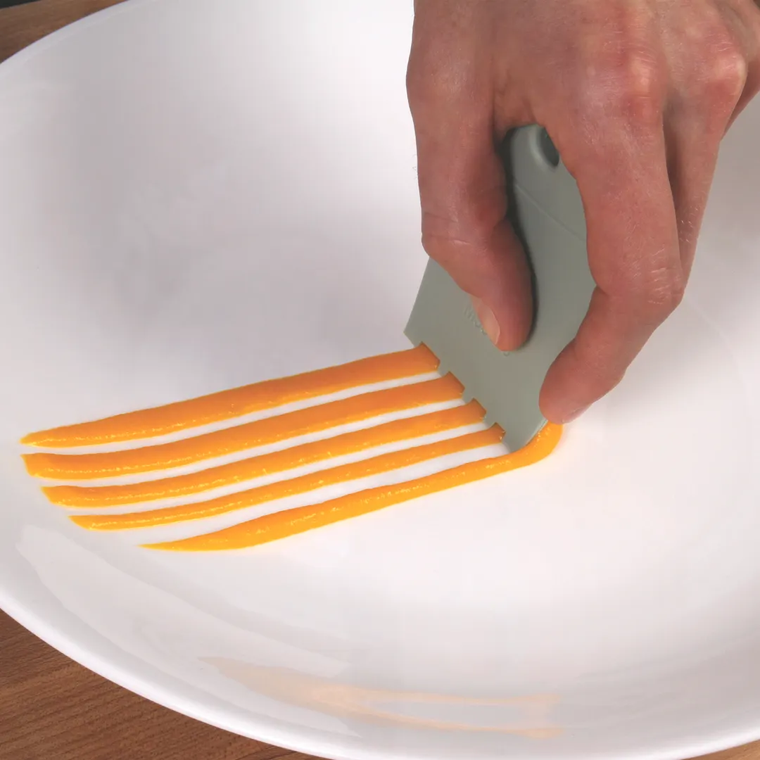 Mercer M35630 Silicone Plating Wedge - 3/4" x 2-1/2" (2-1/4" tip), 480°F Heat Resistant, Color-Coded