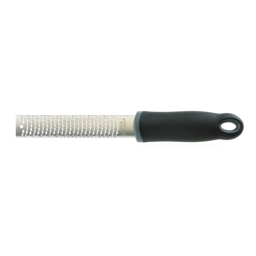 Mercer M37067 Zester – 10" OAL, 5" x 1" Stainless Steel Blade, Cover, Santoprene/PP Handle