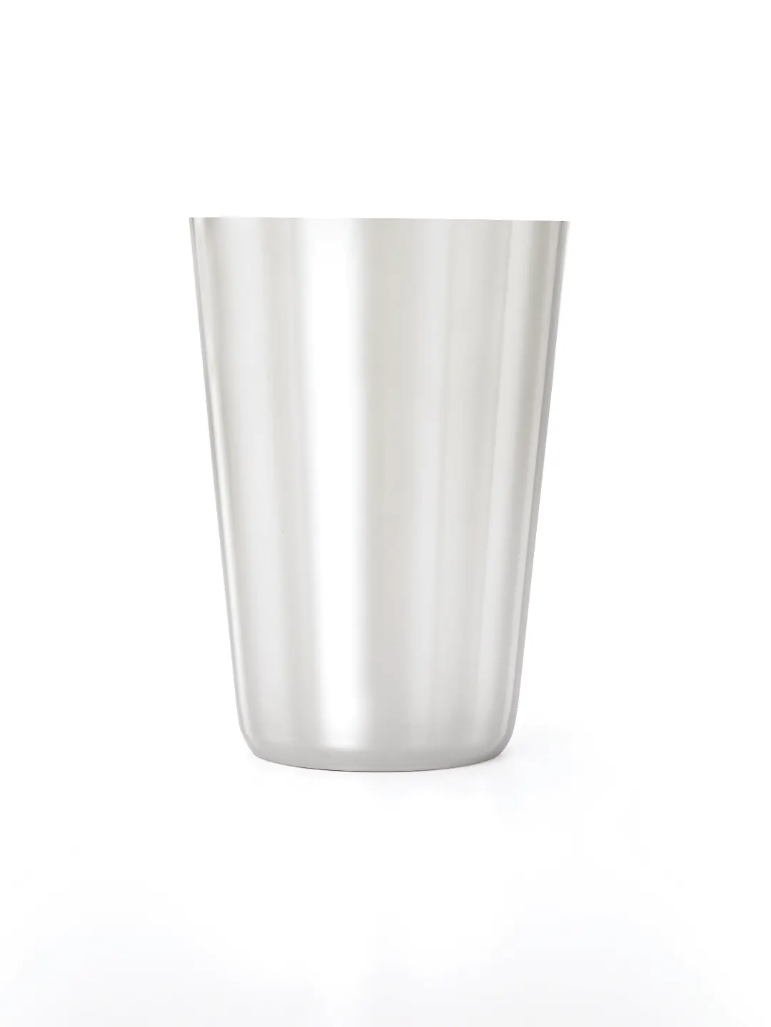 Mercer M37159 Barfly 18 oz Shaker – 3‑1/2" × 5‑1/2" H, Bottom, 18/8 Stainless, Satin/Mirror