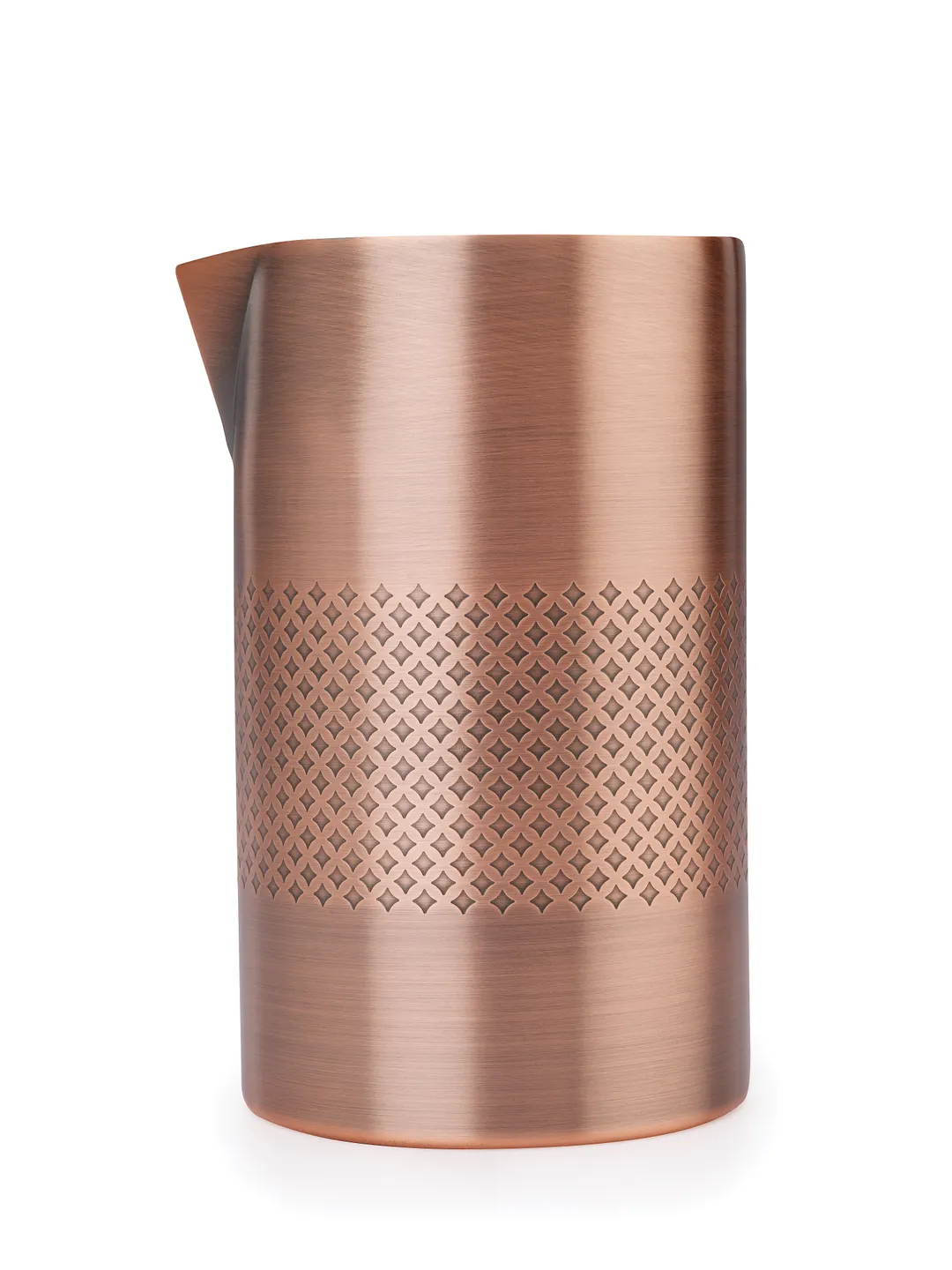 Mercer M37219ACP Barfly Mixing Tin,21 oz (625 ml) 18/8 Steel, Copper Finish, Spout, Dishwasher Safe