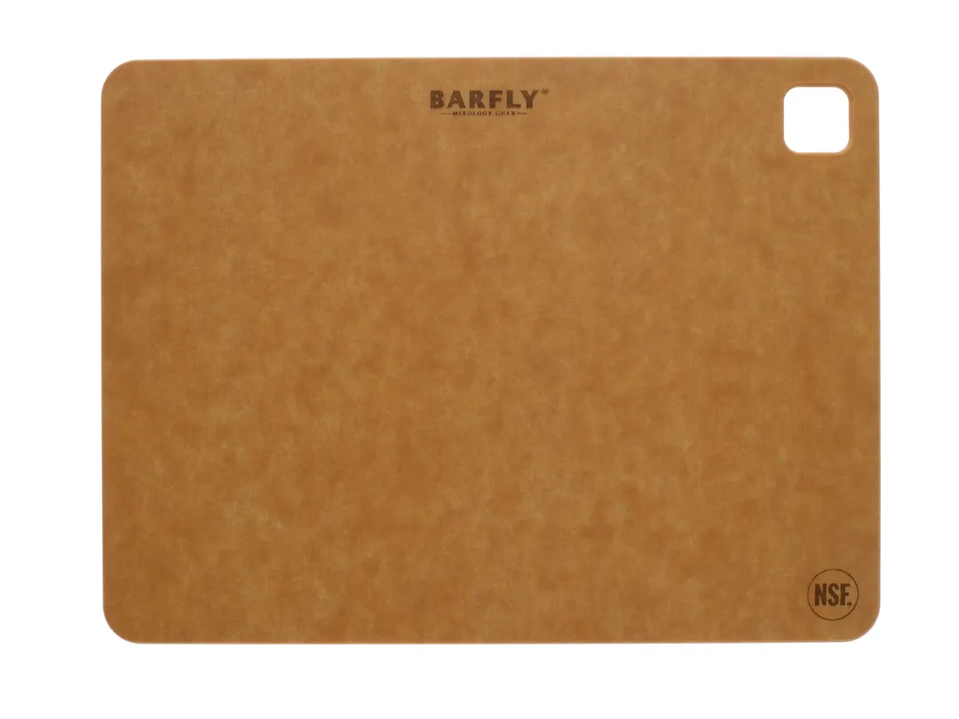Mercer M37223 Barfly Bar Board, 9" x 12" Composite Cutting Board with Transport Hole, NSF