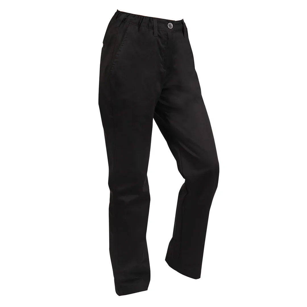 Mercer M62120BKXXS - Chef Pants, XXS Black, 65/35 Poly/Cotton, Pleated, Elastic Waist with Drawstring