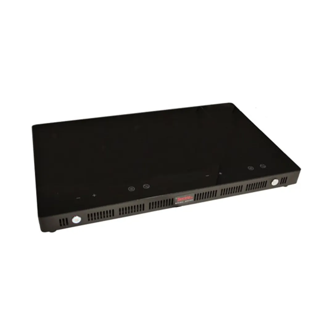Spring USA SM-1800LP-D LoPRO Slimline Double Induction/Cook & Hold Range Countertop Cooker, 1800W