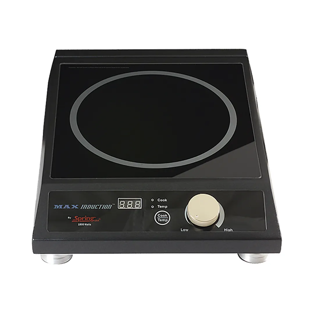 Spring USA SM-181C-T MAX Induction Range Countertop Cooker w/ (1) Burner, Titanium, 1800W