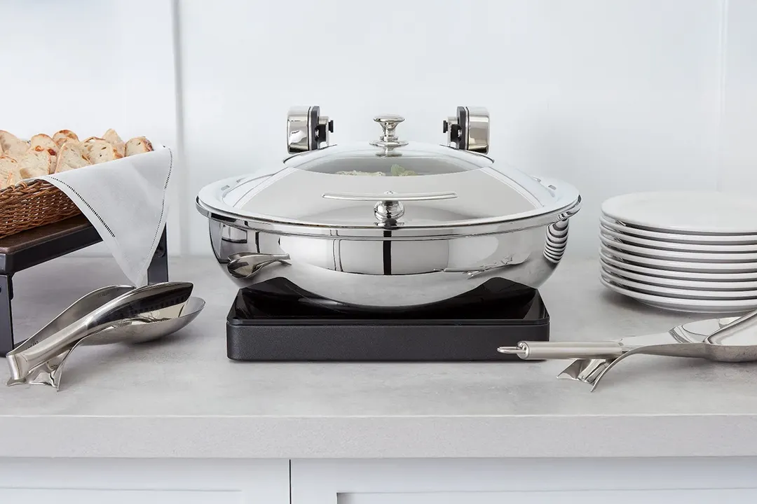 Spring USA SM-300LP LoPRO Holding Induction Range Countertop Warmer, 300W, 110/120V