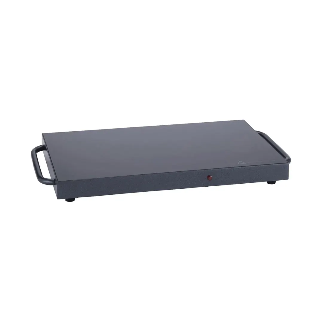 Spring USA ST-1220-T Warming Tray, 24"W x 13-3/4"D x 1-3/4", Black Titanium, Glass, 200°F, 230W 110-120V