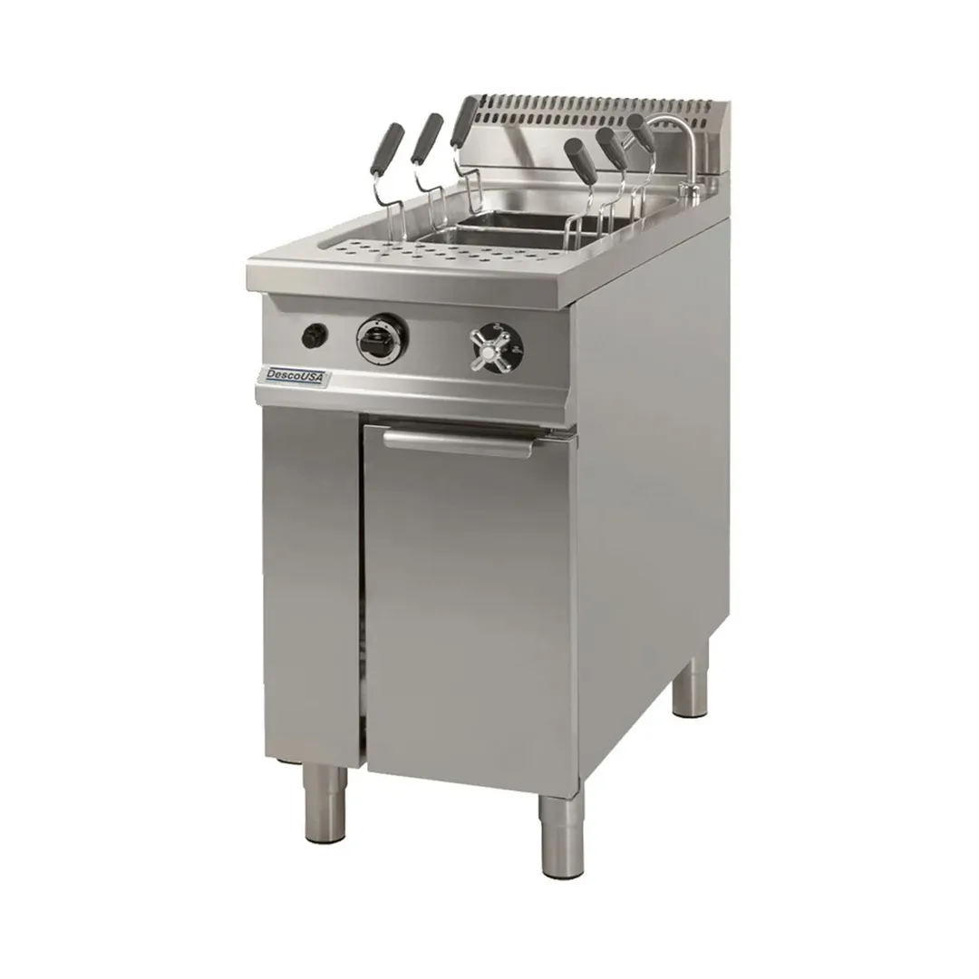 Desco USA CPG-1/45 Gas Multi-Purpose Italian Pasta Cooker, 12 Gallon, 47.500 BTU