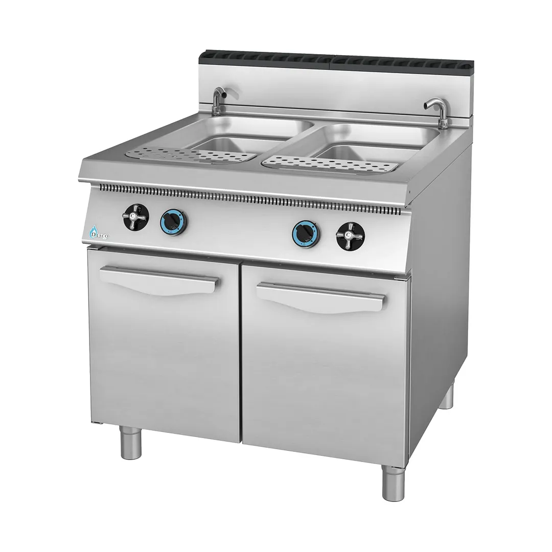 Desco USA CPG-2/90 Gas Multi-Purpose Italian Pasta Cooker, 24 Gallon, 95.000 BTU