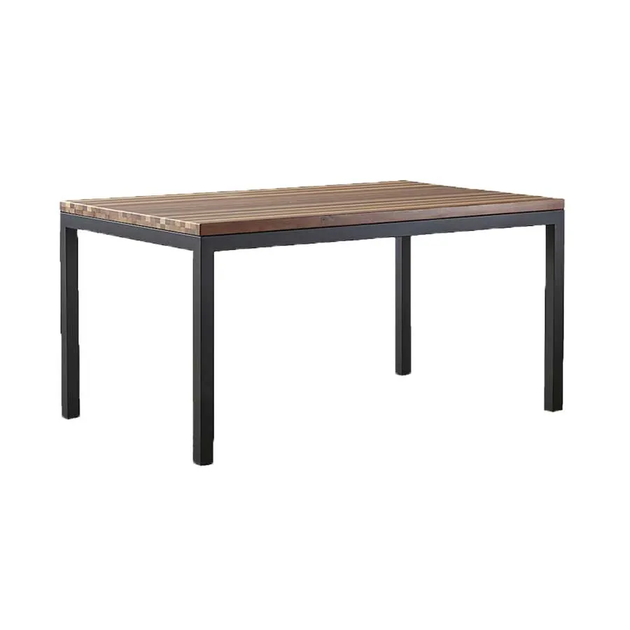 Original Wood Seating PONCE 3084 Rectangular 30x84 Ash Wood Top, 30 Height, TopShield Protected, 16 Gauge Steel Frame