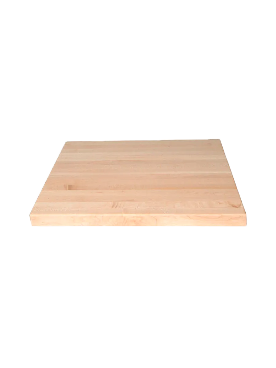 Original Wood Seating TWA3696 MAPLE-WHT OAK 36x96 Rectangular Butcher Block Table Top, Solid Maple or White Oak