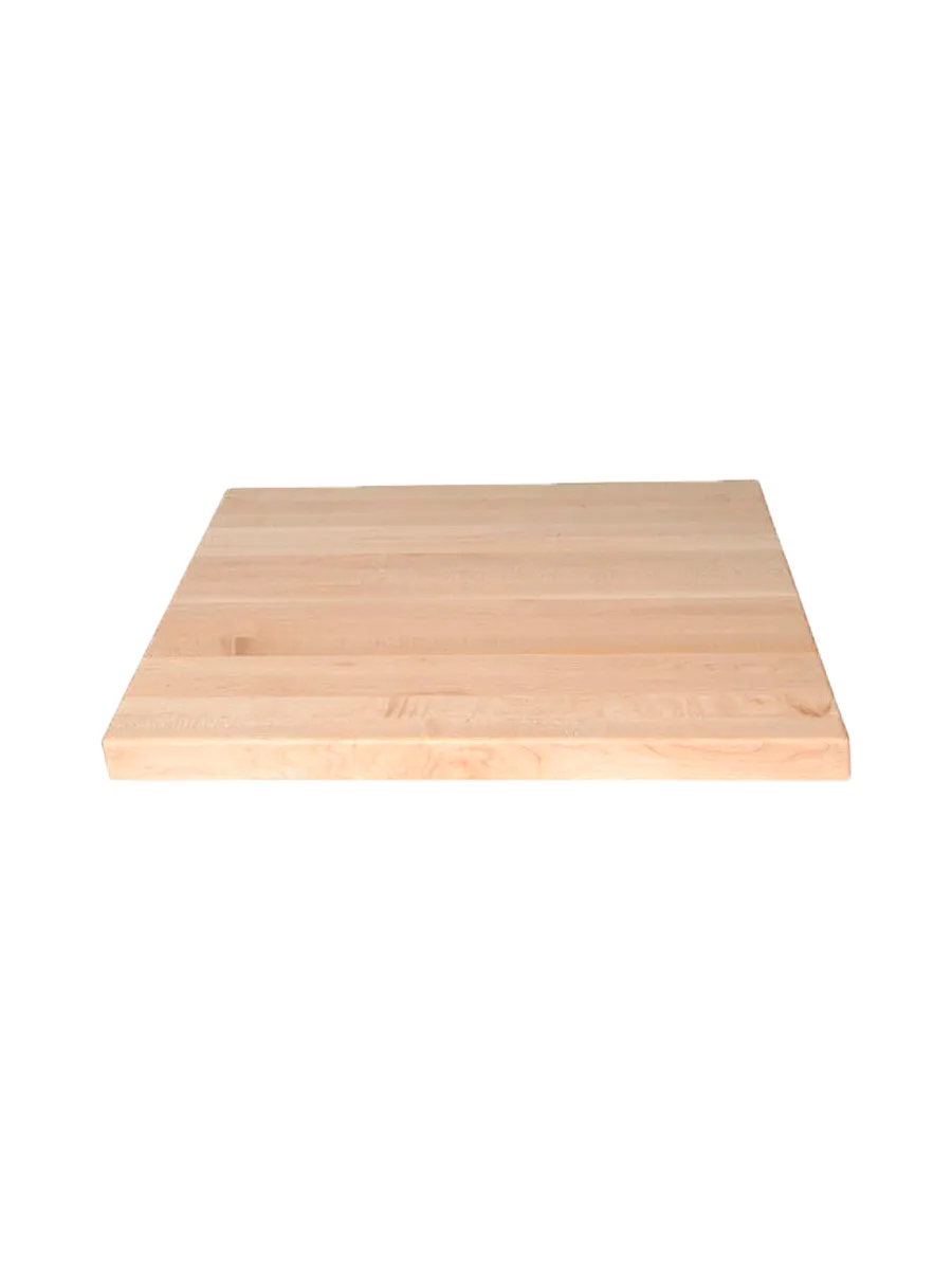 Original Wood Seating TWA60R MAPLE-WHT OAK 60" Round TopShield Table Top, Solid Maple or White Oak Wood, Satin Finish
