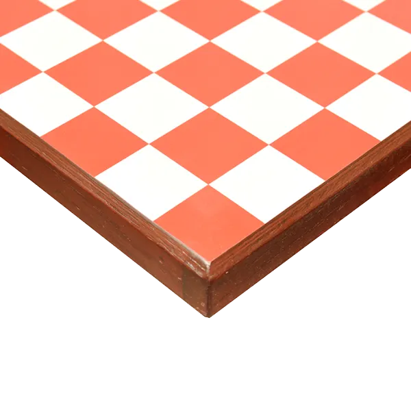 Original Wood Seating TWE-48R GR1 Round 48" Laminate Table Top, Oak Wood Edge, 1-1/8" Particle Board Core