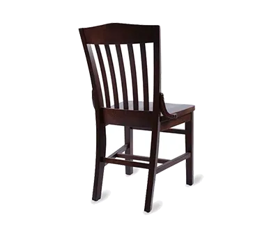 Original Wood Seating W35 SW Solid European Beech Wood Slat Back Side Chair