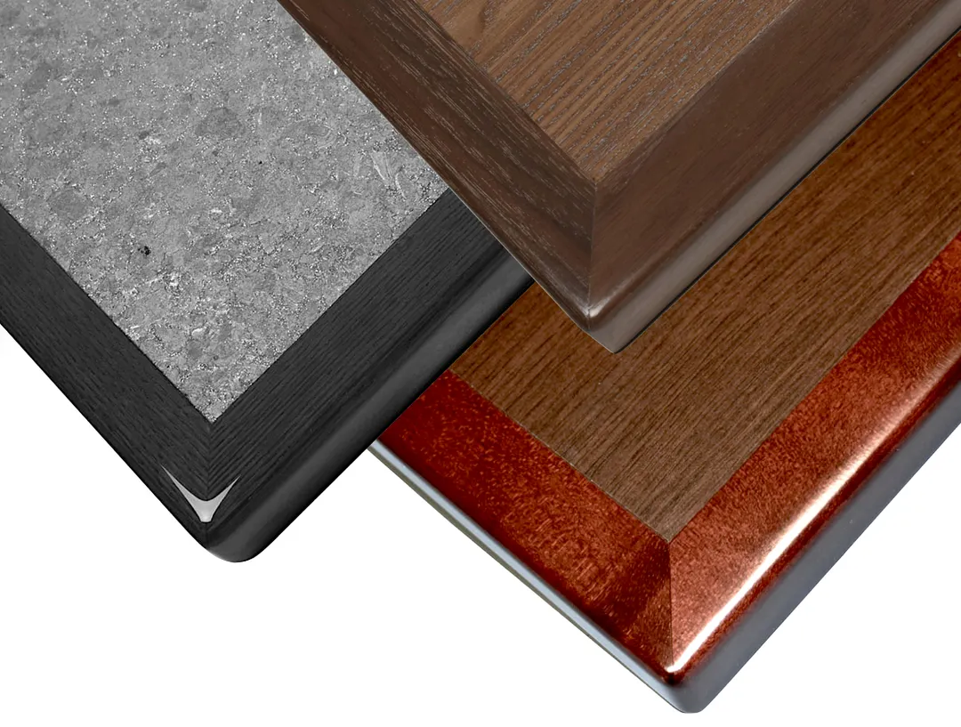 Atlanta Booth & Chair LTBP2448 Rectangular Laminated Table Top, 24x48, Wood Edge