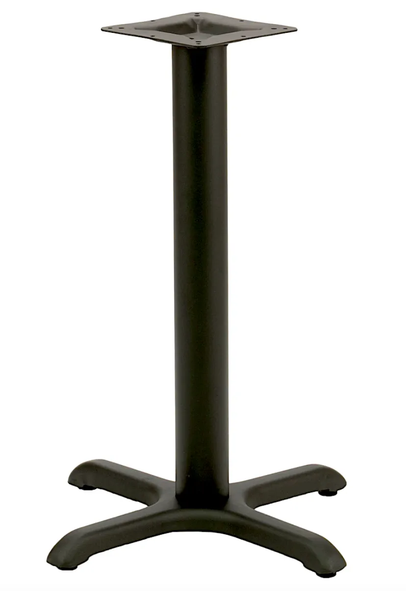 Atlanta Booth & Chair TB2222 Cast Iron Restaurant Table Base, 22x22, 3 Column
