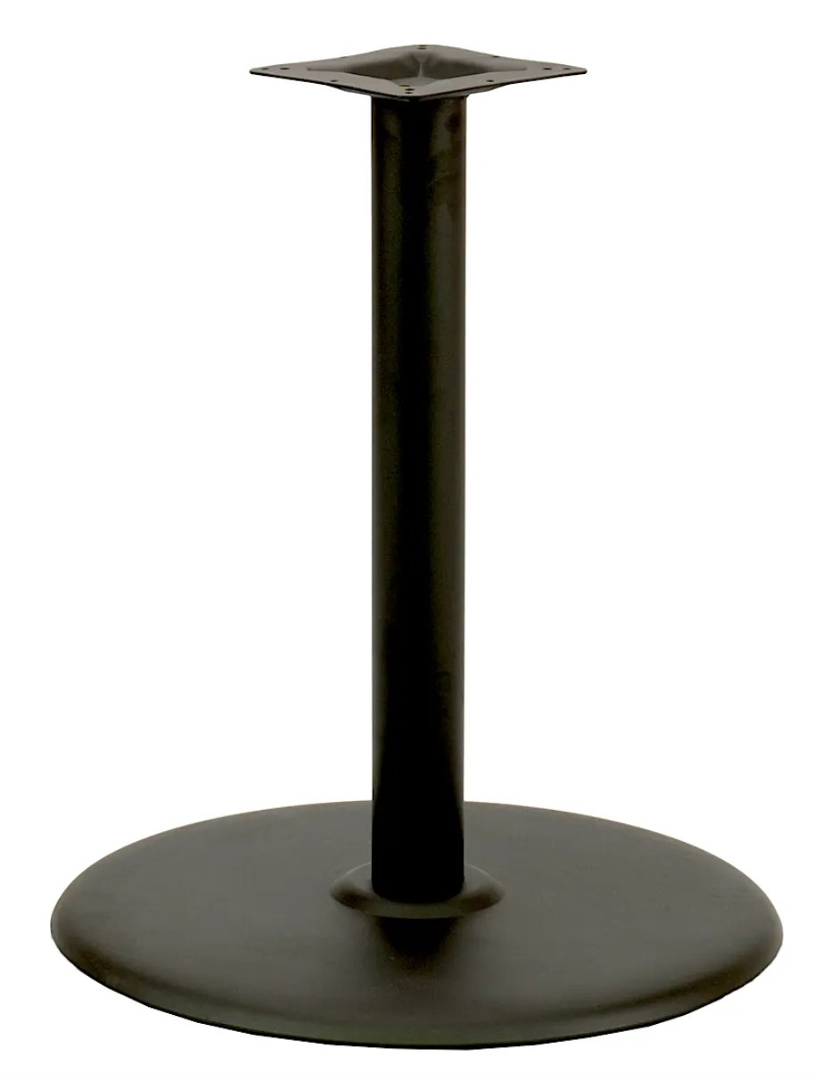 Atlanta Booth & Chair TB30R Cast Iron Round Table Base, 30" Diameter, 4" Column