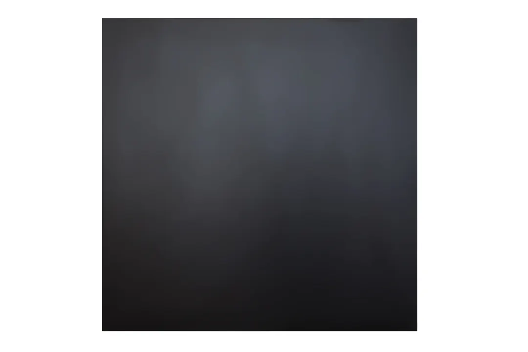 BFM Seating BL3636 36x36 Square Black Melamine Table Top, 2" Thick MDF Core, PVC Self-Edge