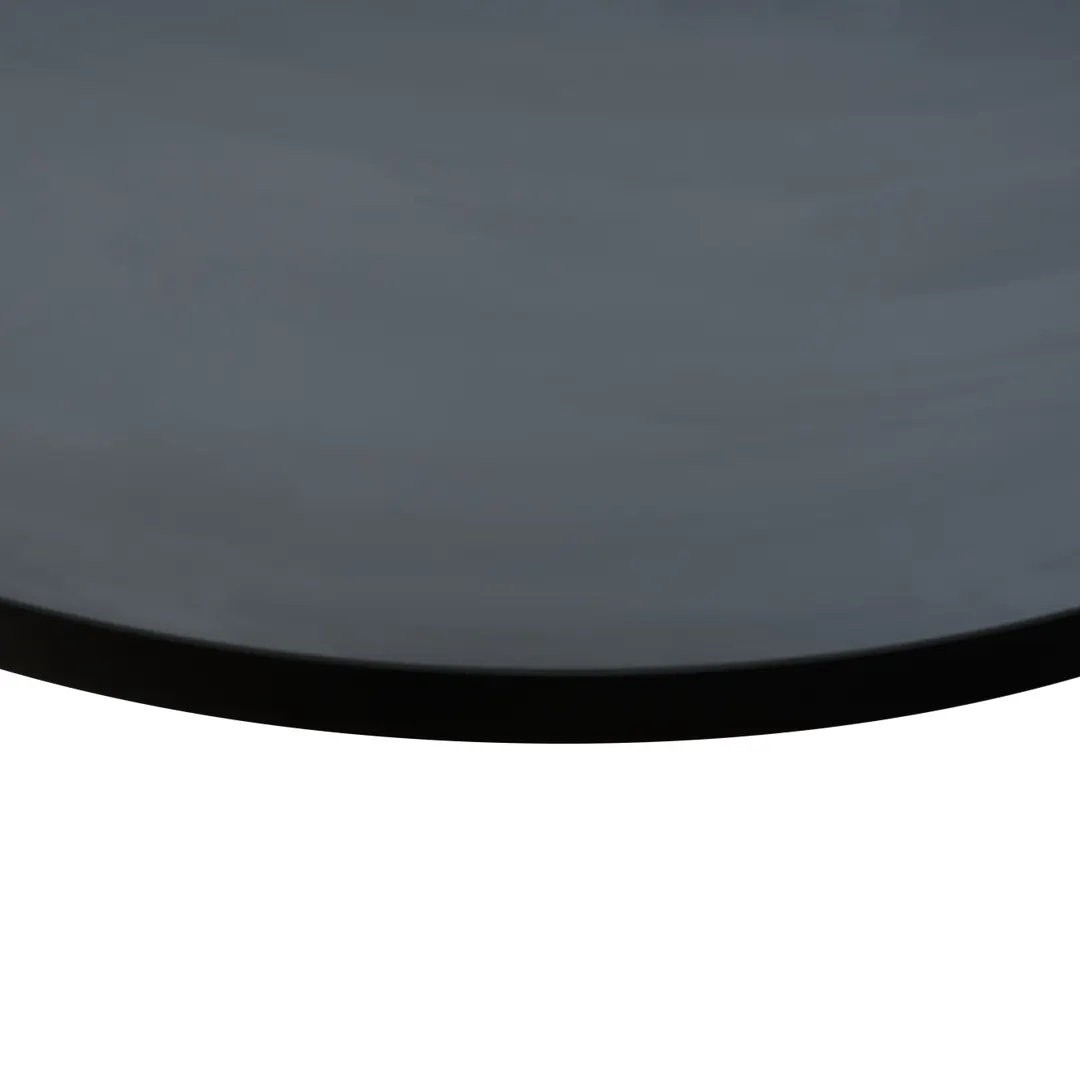 BFM Seating BL36R 36" Round Relic Table Top, 2" Thick MDF Core, Melamine Surface