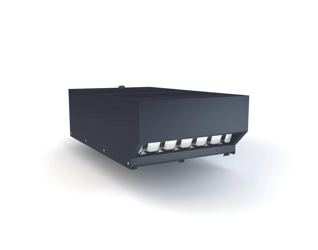 Convotherm 3437038 Mini Pro Hood 6.10 & 10.10" Black Front Extraction UL Listed Door‑Open Extraction