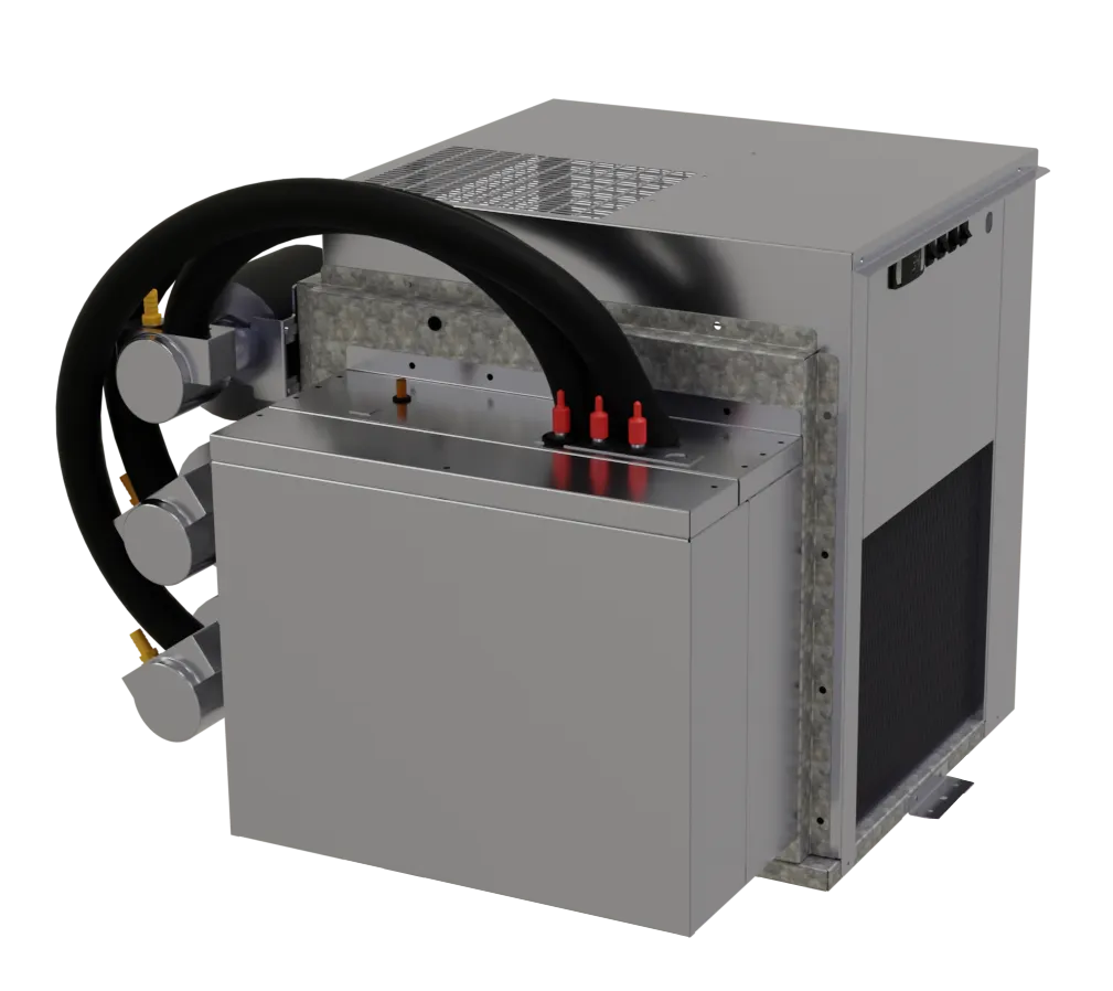 Glastender BLC-3/4-3 Draft Beer Power Pack - 3/4 HP Air-Cooled Chiller, 4-Gallon Bath, Pumps, R448A