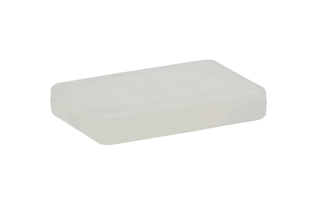 Cal-Mil 1647-CP Gel Pack – 6" x 4" x 1" White BPA‑Free Beverage Tub for Bottle Service