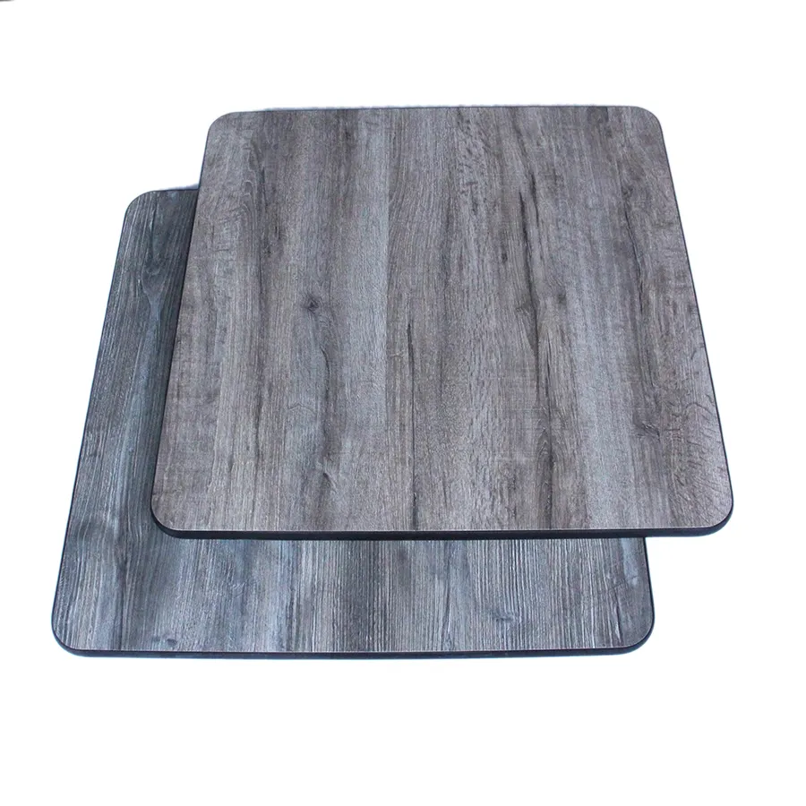 Klinger's Trading GKO2442 24x42 Rectangular Reversible Gray/Knotty Oak Laminate Table Top