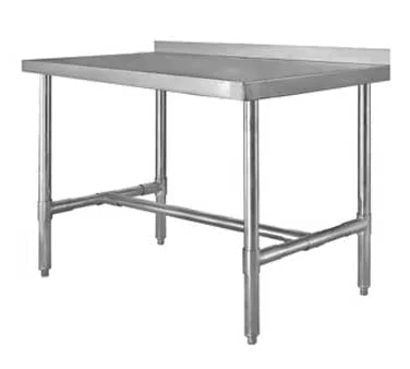 Klinger's Trading HBST1872 Stainless Steel Top 63" - 72" Work Table