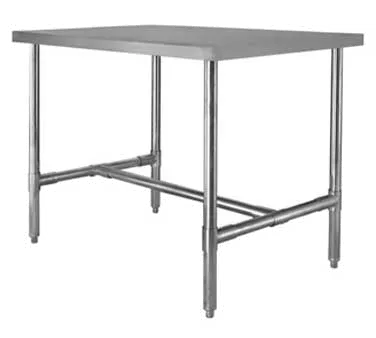 Klinger's Trading HST2496 Stainless Steel Top 85" - 96" Work Table