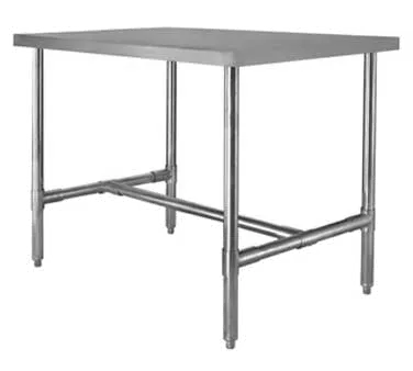 Klinger's Trading HST3084 Stainless Steel Top 73" - 84" Work Table