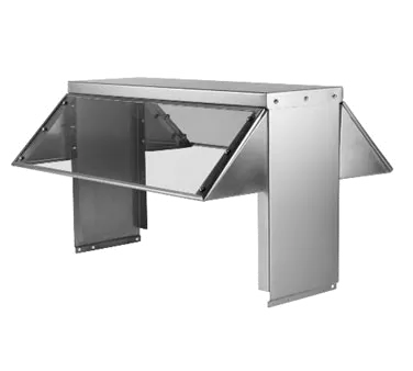 Klinger's Trading KBS2 Buffet Guard, for 2-pan units, 32" W