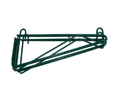 Klinger's Trading SD24-GREEN Double Wall Shelf Bracket, 24" Deep, Green Epoxy Finish