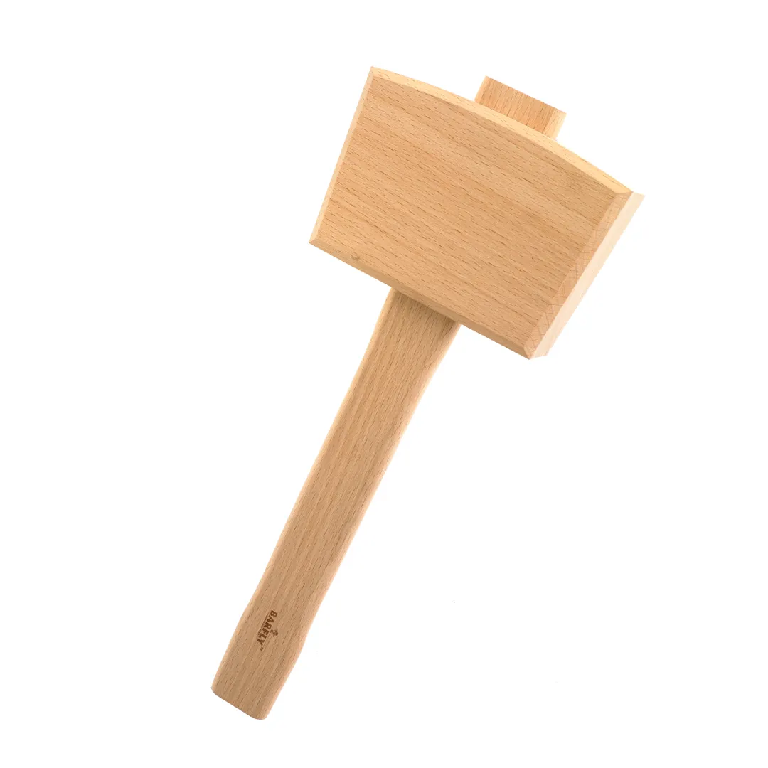 Mercer M37047 Barfly Ice Mallet - 13-1/2" Overall Length, Beech Wood, Natural