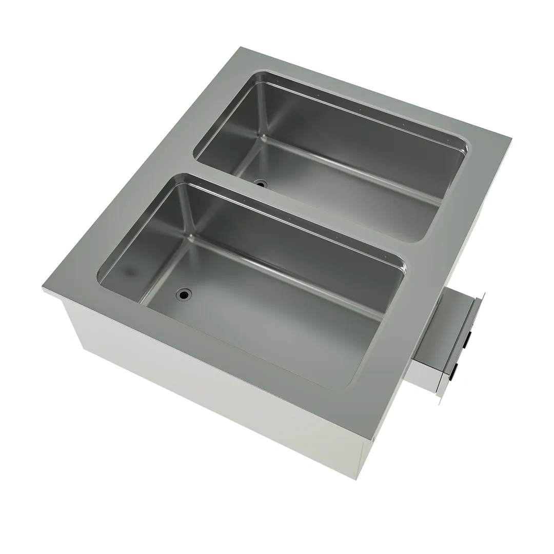 BK Resources E-HP-2 Electric Drop-In Hot Food Well Unit