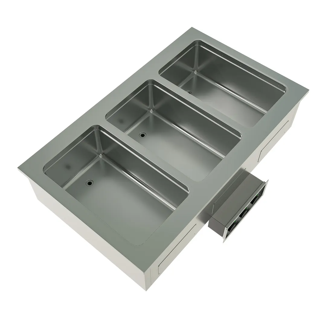 BK Resources E-HP-3 Electric Drop-In Hot Food Well Unit