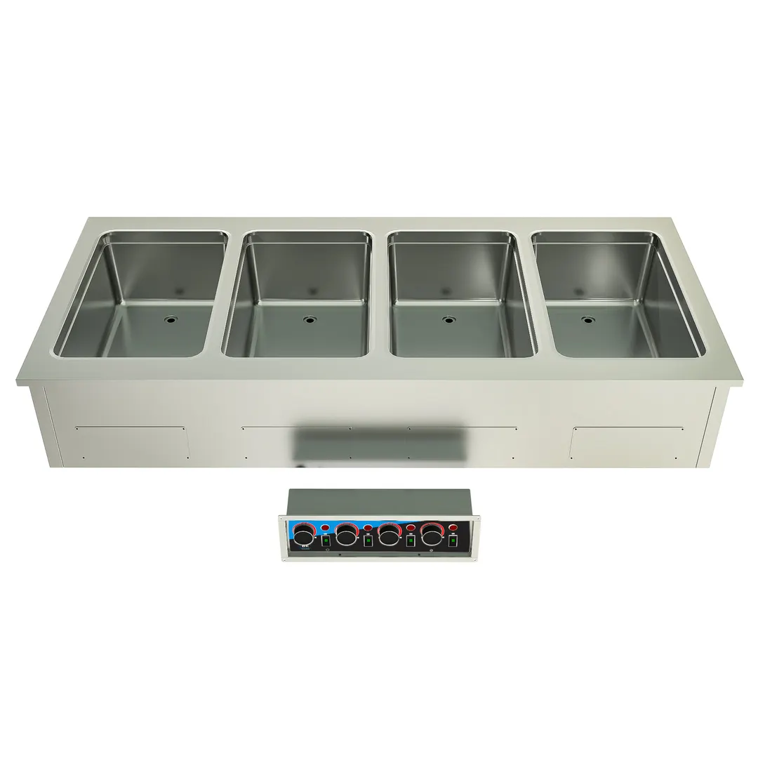 BK Resources E-HP-4 Electric Drop-In Hot Food Well Unit