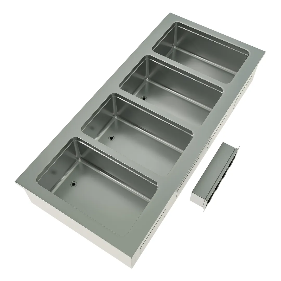 BK Resources E-HP-4 Electric Drop-In Hot Food Well Unit