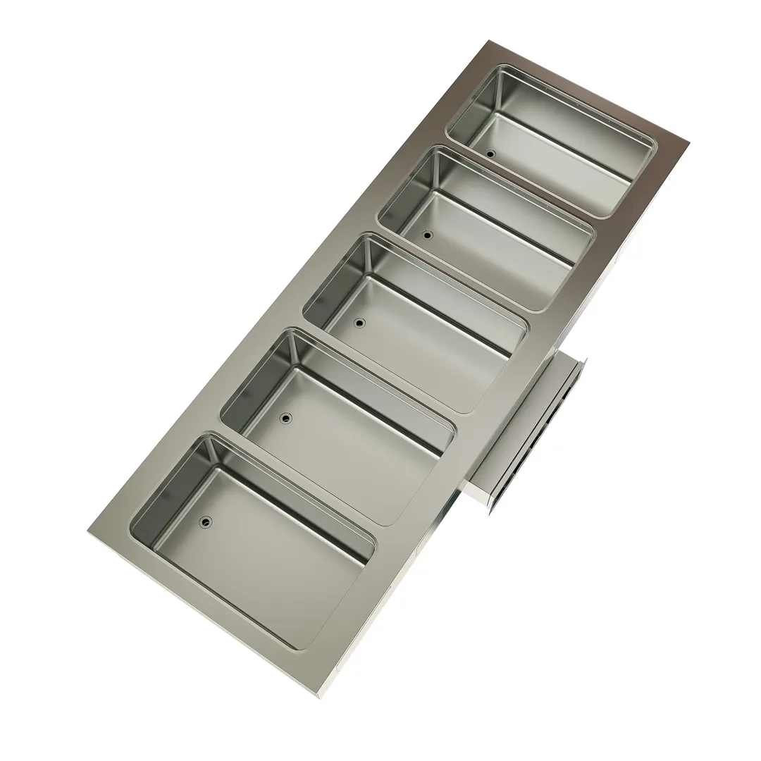 BK Resources E-HP-5 Electric Drop-In Hot Food Well Unit