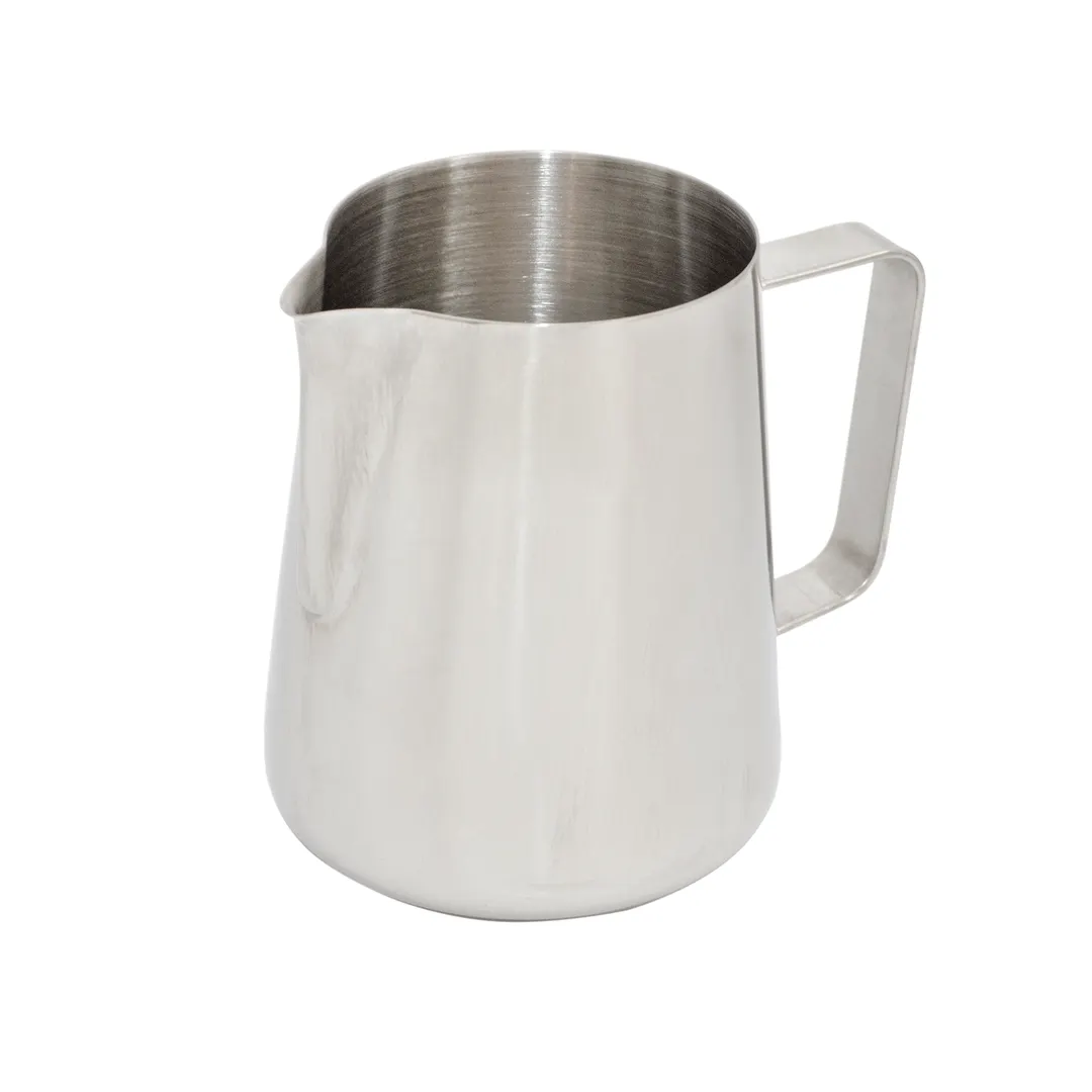 Browne USA 515009 Contemporary Milk Frother, 20 oz., 18/8 Stainless Steel, Mirror Finish, 5" x 4-5/16"