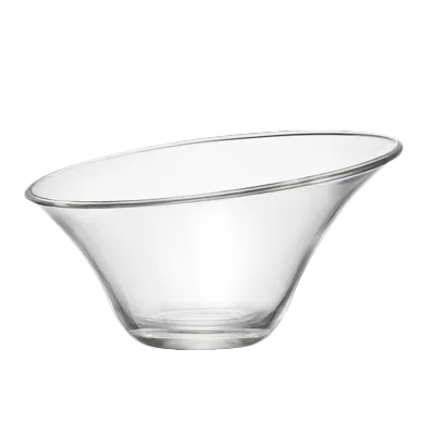 Steelite 49122Q047 Alfa Dessert Bowl, 5.25" Round Clear Glass, 4.5 oz, Soda Lime, Sold per Dozen