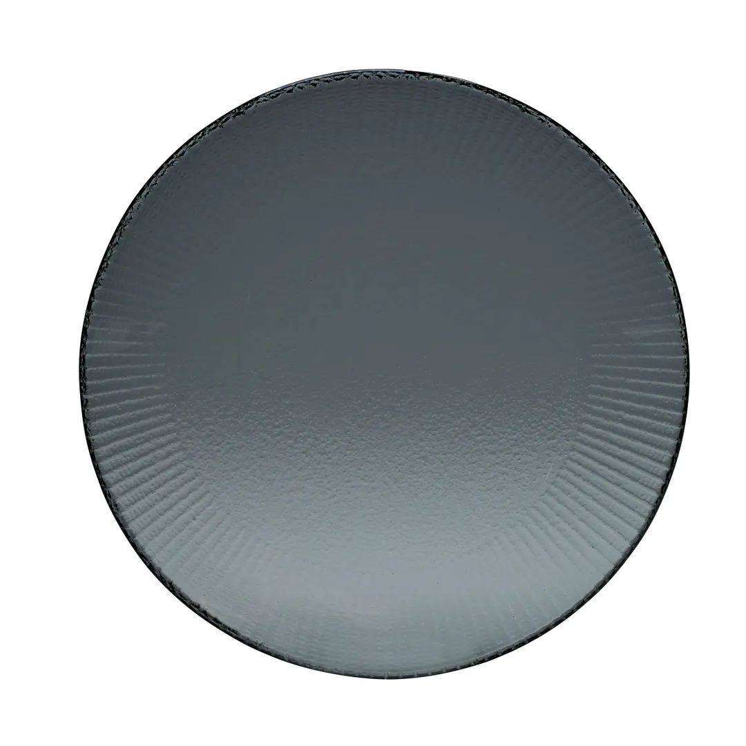 Steelite 6151B449 Gourmet Deep Coupe Glass Bowl, 11", Smoke Gray, Willow Glass, 1 Dozen