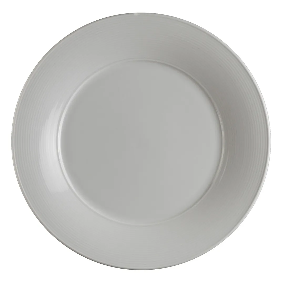 Steelite 6300P592 11.25" Aura Design Round Porcelain Plate, Oven Safe to 465°F, 12 per Case