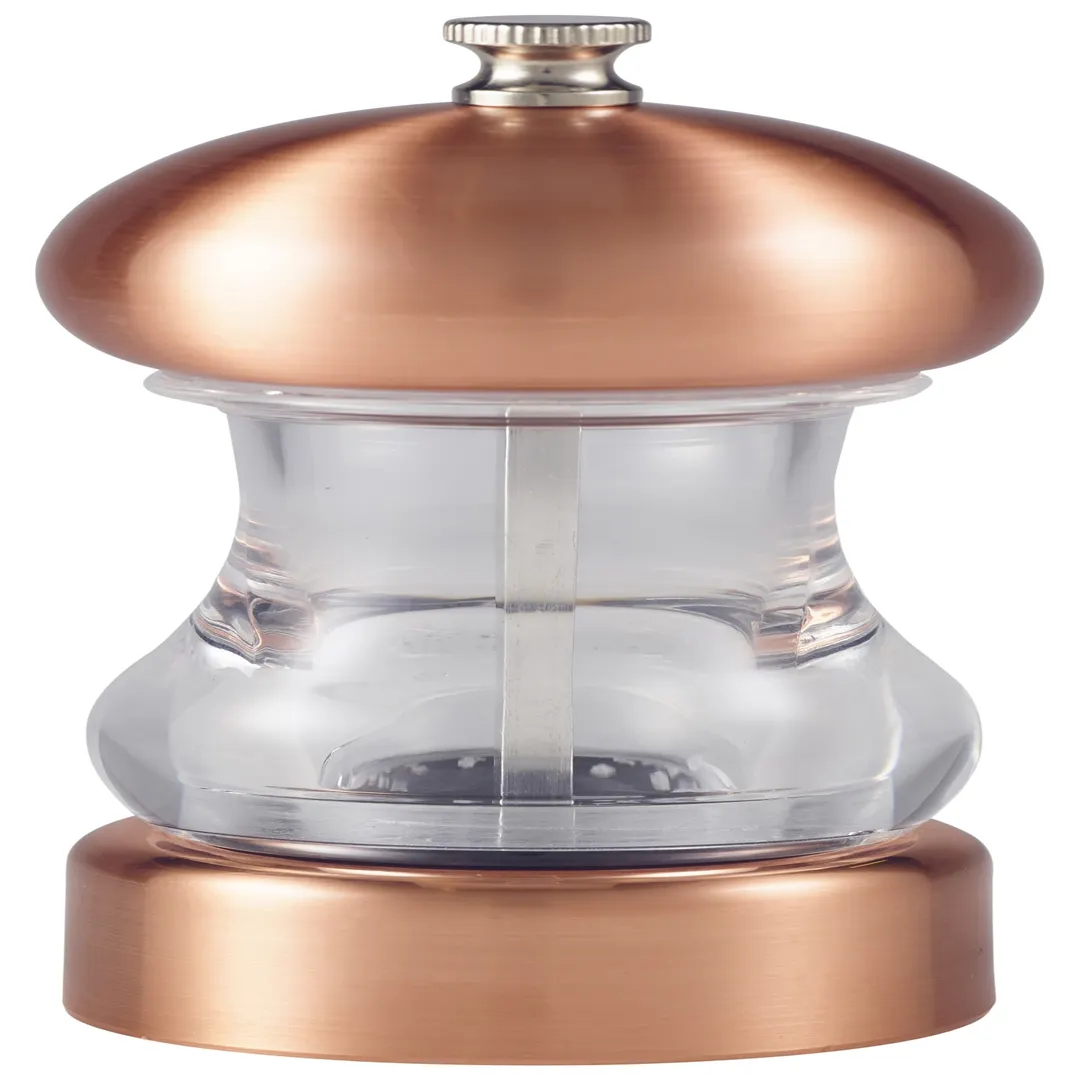 Steelite GWSPGRC14C Salt & Pepper Grinder, 5.5", Copper Acrylic, Mixed Materials, 6/Case