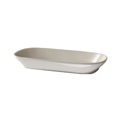 Steelite HL02000 Homer Collection 10" Oblong Celery Tray, China Dinnerware Serving Tray, Sold per Dozen