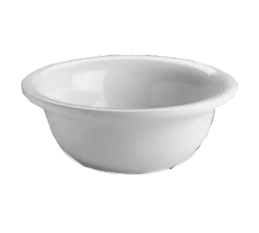 Steelite HL3910AWHA Hall China White 8 oz Pot Pie Baking Dish, 5-1/4" Round, China, Sold per Dozen