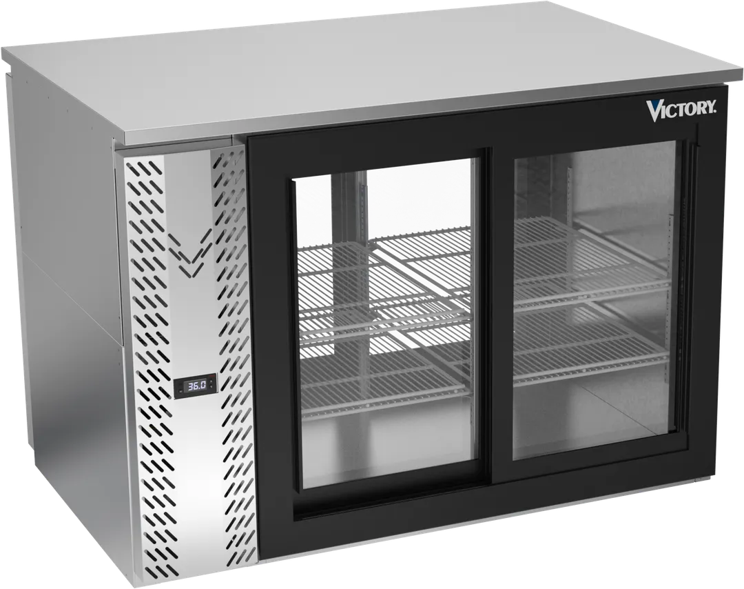 Victory VBB48HC-GS-PT-S 48" Pass-Thru Back Bar Refrigerator, Stainless Steel, 15.139 cu. ft., 115v