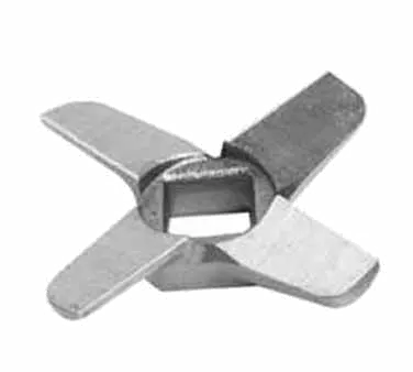 Univex 1000725 X Knife – Stainless Steel, Durable Cutting Edge, Fits #22 Meat Grinder & Food Chopper Parts